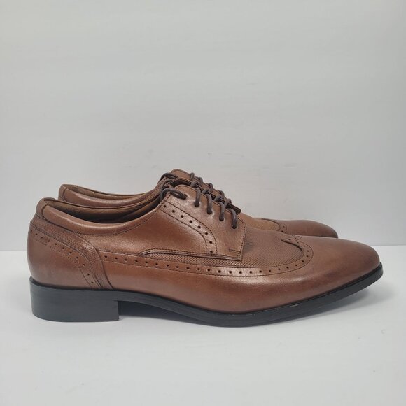 Johnston & Murphy Other - Johnston & Murphy Domani Men's Brown Oxford Dress Shoes 10.5M